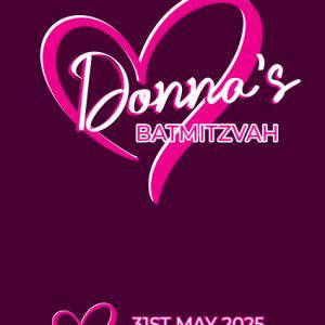 Batmitzvah Benscher BT3 Hebrew English & Transliteration