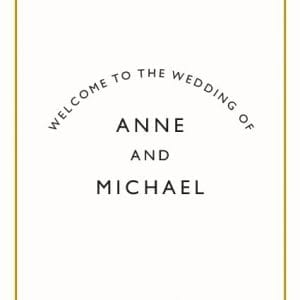 Wedding Benscher W13 Hebrew English