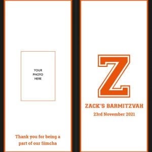 1/3 A4 Barmitzvah Benscher A43RDBR3