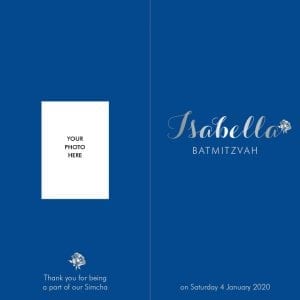 1/3 A4 Batmitzvah Benscher A43RDBT4