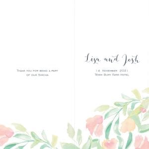 1/3 A4 Wedding Benscher A43RDW3