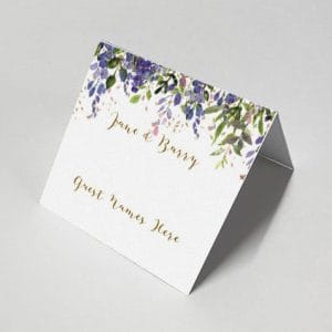 Floral Sky - Celebration Place Card