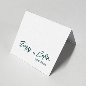 Green Contessa - Celebration Place Card