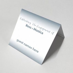 Silver Special - Celebration Place Card