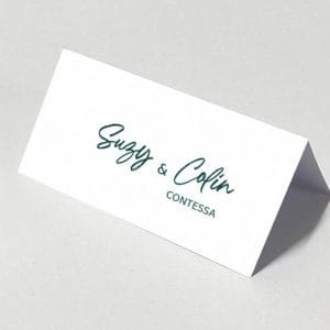 Green Contessa - Diamond Place Card