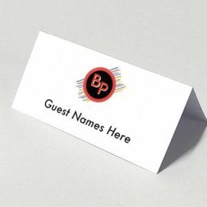 Modern Icon - Diamond Place Card