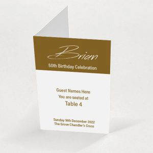 Gold Special - Exclusive Escort Card