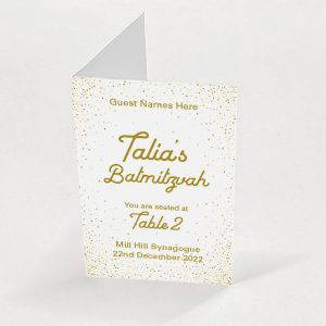 Golden Dots - Exclusive Escort Card