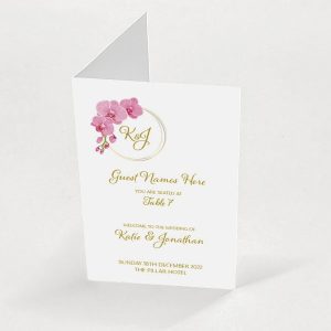 Golden Keyring - Exclusive Escort Card
