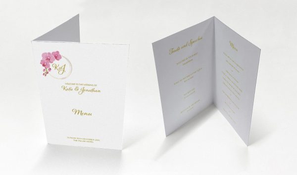 Golden Keyring - Celebration Menu