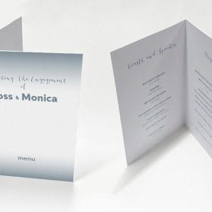 Silver Special - Celebration Menu