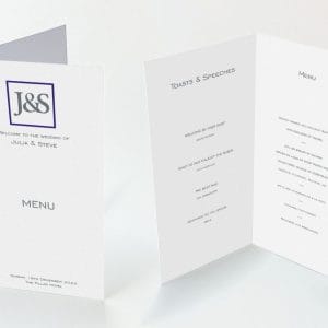 Blue Square - Diamond Menu