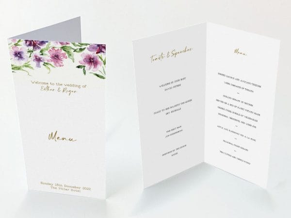 Floral Sky Light - Diamond Menu