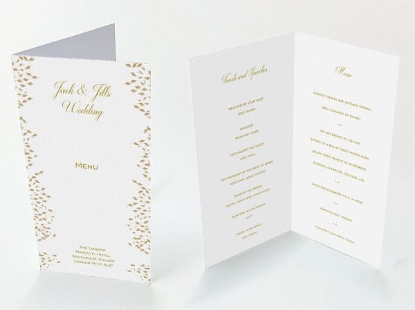 Gold Leaf - Diamond Menu