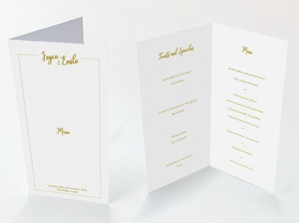 Golden Tablet - Diamond Menu