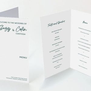 Green Contessa - Diamond Menu