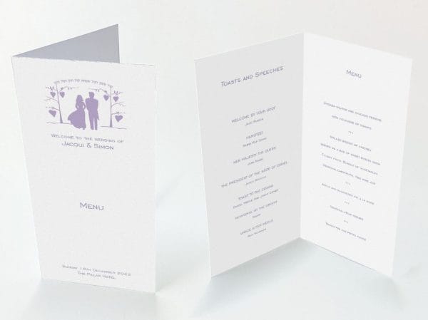Mauve Chuppa - Diamond Menu