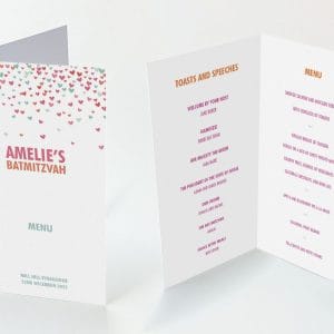 Pink & Green Dots - Diamond Menu