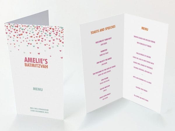 Pink & Green Dots - Diamond Menu