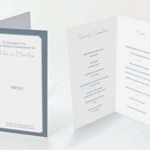 Silver Edge - Diamond Menu