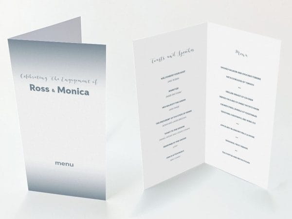 Silver Special - Diamond Menu