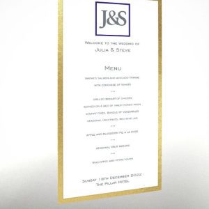 Blue Square - Exclusive Menu