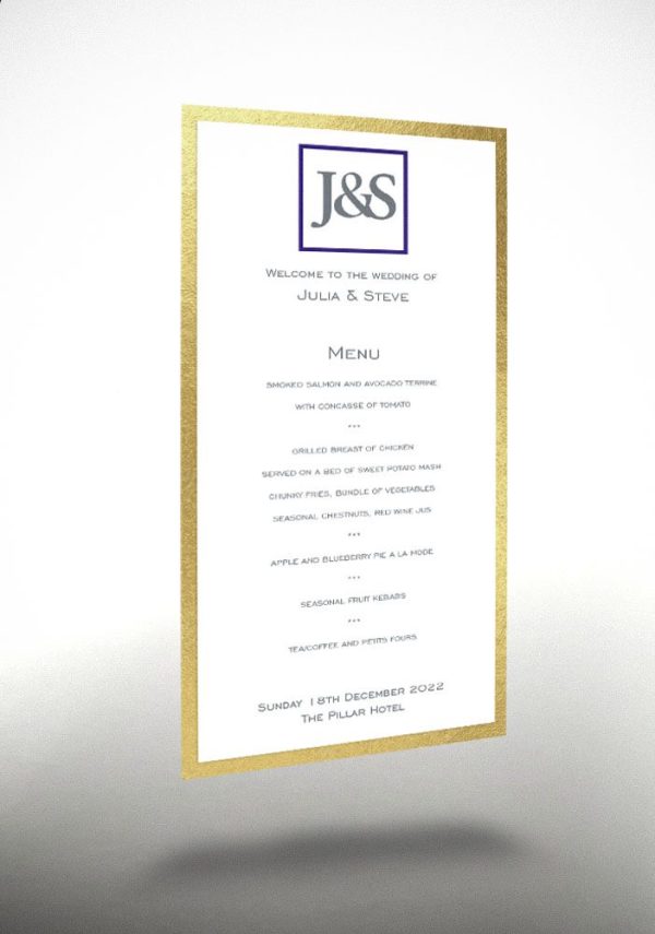 Blue Square - Exclusive Menu