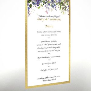 Floral Sky - Exclusive Menu