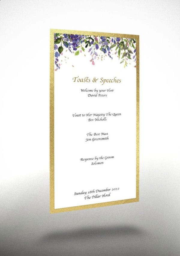 Floral Sky - Exclusive Menu - Image 2