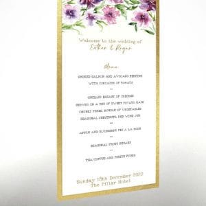 Floral Sky Light - Exclusive Menu