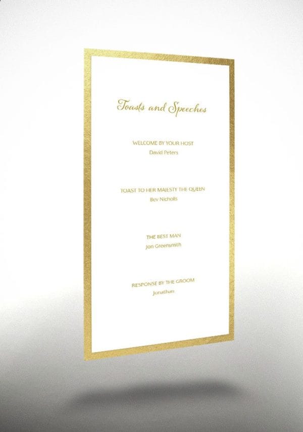 Golden Keyring - Exclusive Menu - Image 2