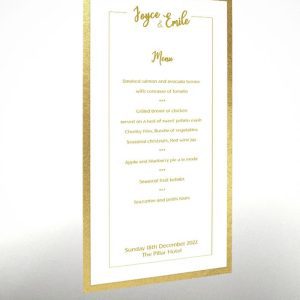 Golden Tablet - Exclusive Menu