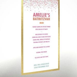 Pink & Green Dots - Exclusive Menu