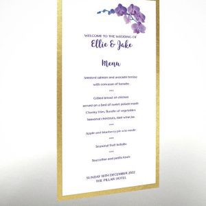 Purple Flora - Exclusive Menu