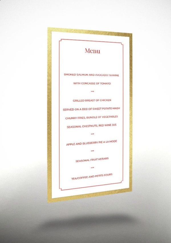Red Panel - Exclusive Menu - Image 2