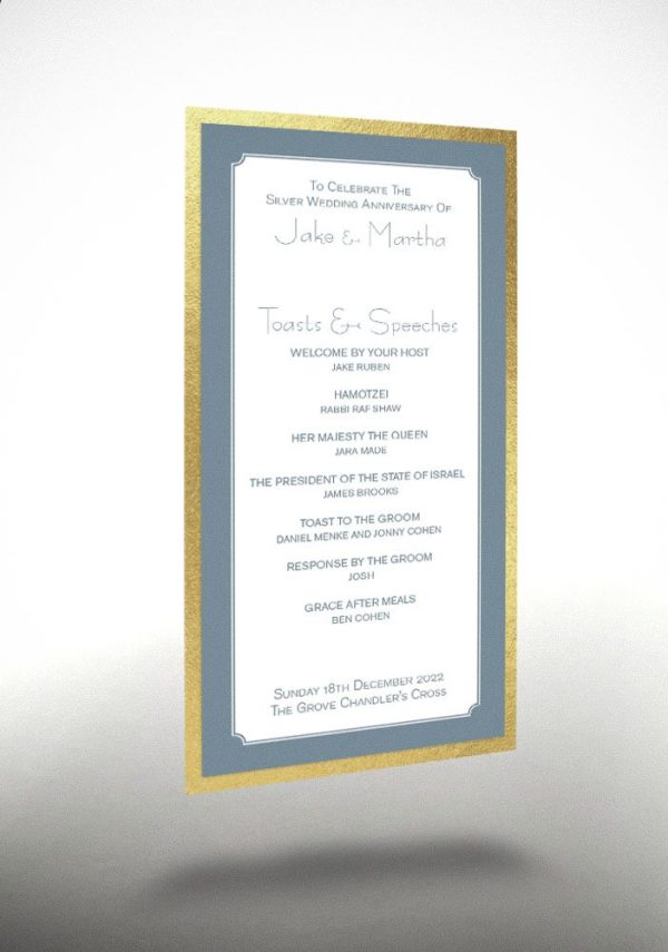 Silver Edge - Exclusive Menu