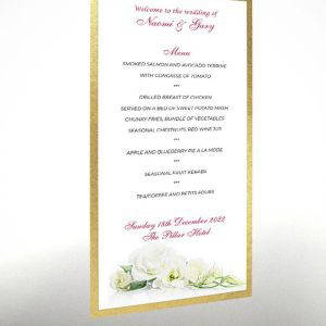 White Rose - Exclusive Menu