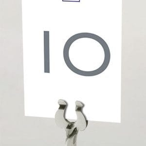 Blue Square - Celebration Table Name Card