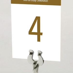 Gold Special - Celebration Table Name Card