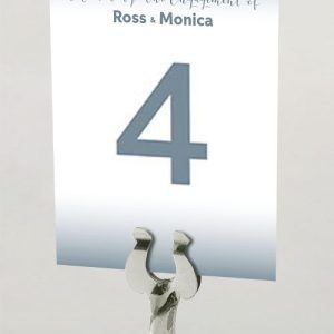 Silver Special - Celebration Table Name Card