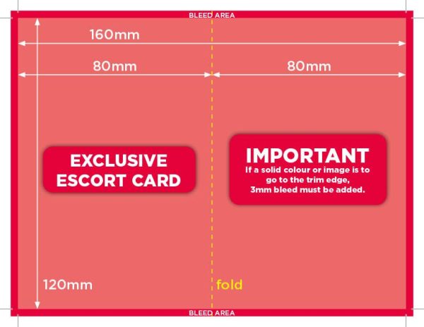 Exclusive Escort Cards Upload