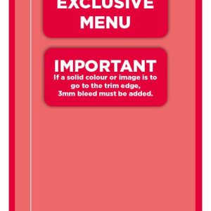 Exclusive Menu Uploads