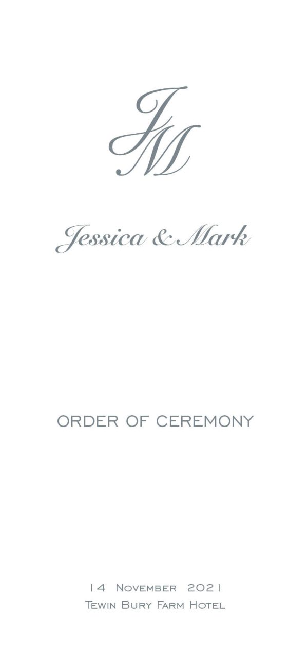 Benschers4u Order of Ceremony