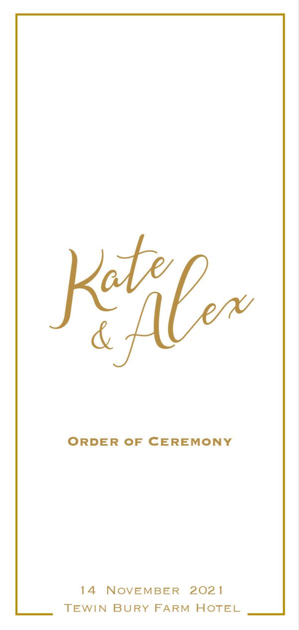 1/3 A4 Order Ceremony A43RDOOS4