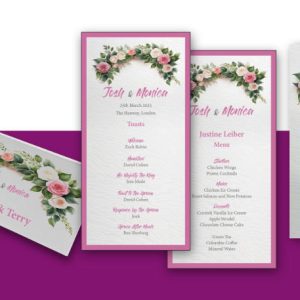 Event Stationery Order Form