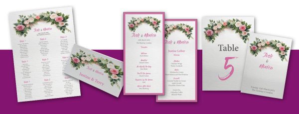 Event Stationery Order Form